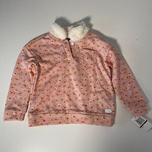 7 for all man kind‎ Pink Floral Toddler Sweater